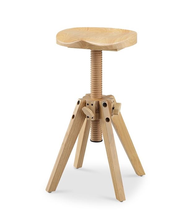 adjustable silhouette stool